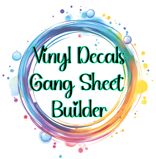 Vinyl Decals/Stickers Gang Sheet Builder