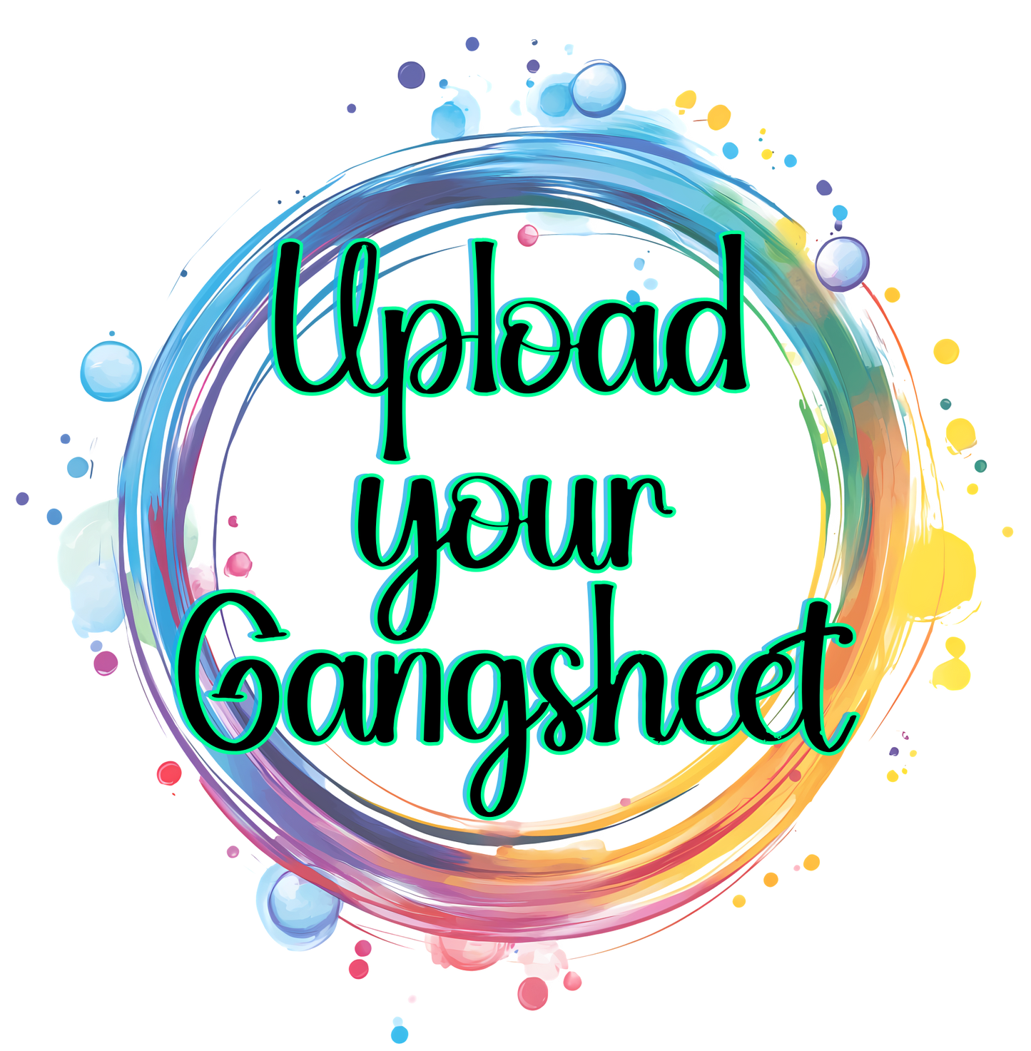 DTF Gang Sheet Uploader-Upload your premade sheet